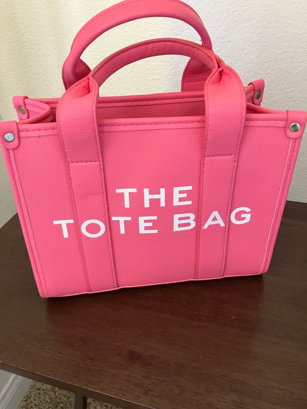Marc by Marc Jacobs Pink THE TOTE BAG Structured Tote